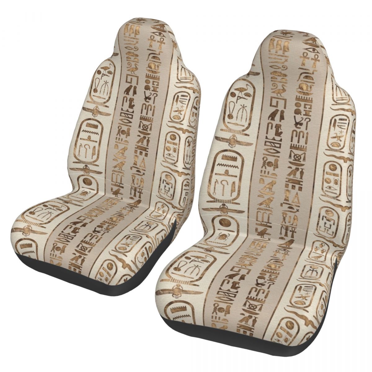 Car Accessories Egypt - Coprisedile Auto Universale con Geroglifi Etnici,