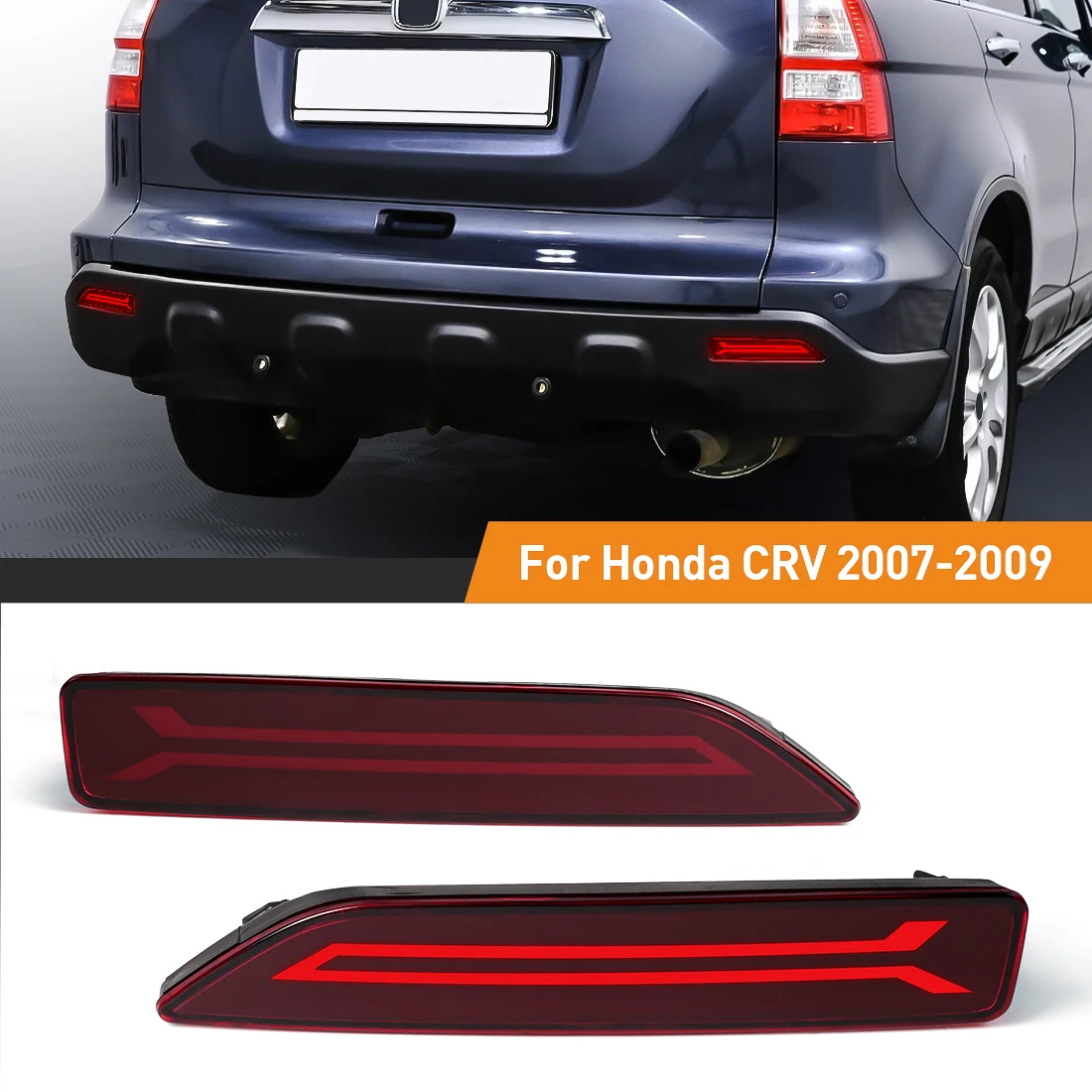 Car Accessories For Road Trip - LED Paraurti Posteriore Riflettore Luci Per