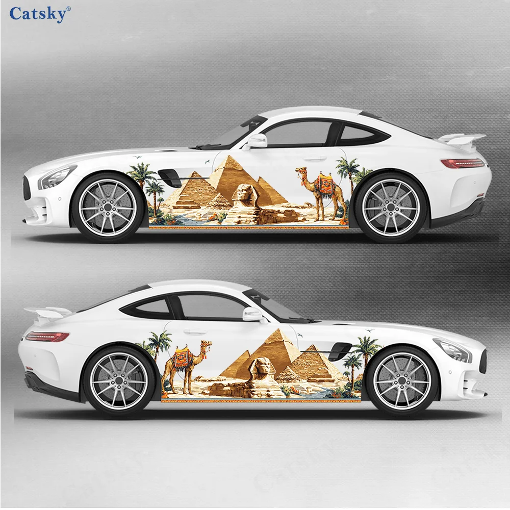 Car Accessories Egypt - Adesivi per Auto con Piramide Egizia