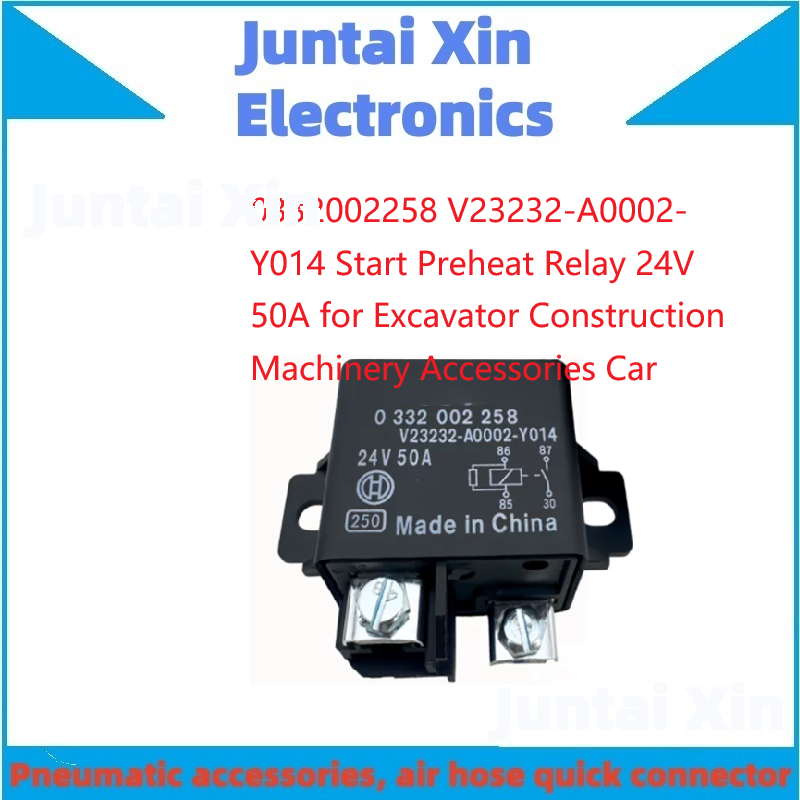 Car Accessories Parts - 1PCS/LOT 0332002258 V23232-A0002-Y014 Relè di Pre-riscaldamento