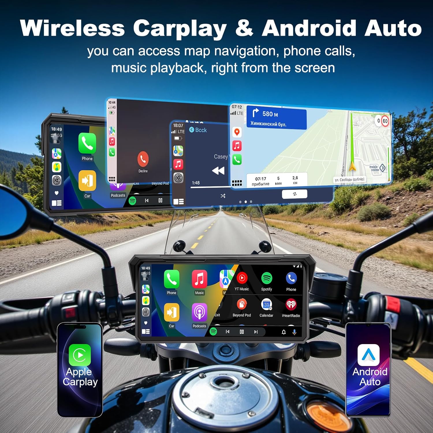 Schermo CarPlay per Moto Jansi - Car Dash Cam recensione e prezzo