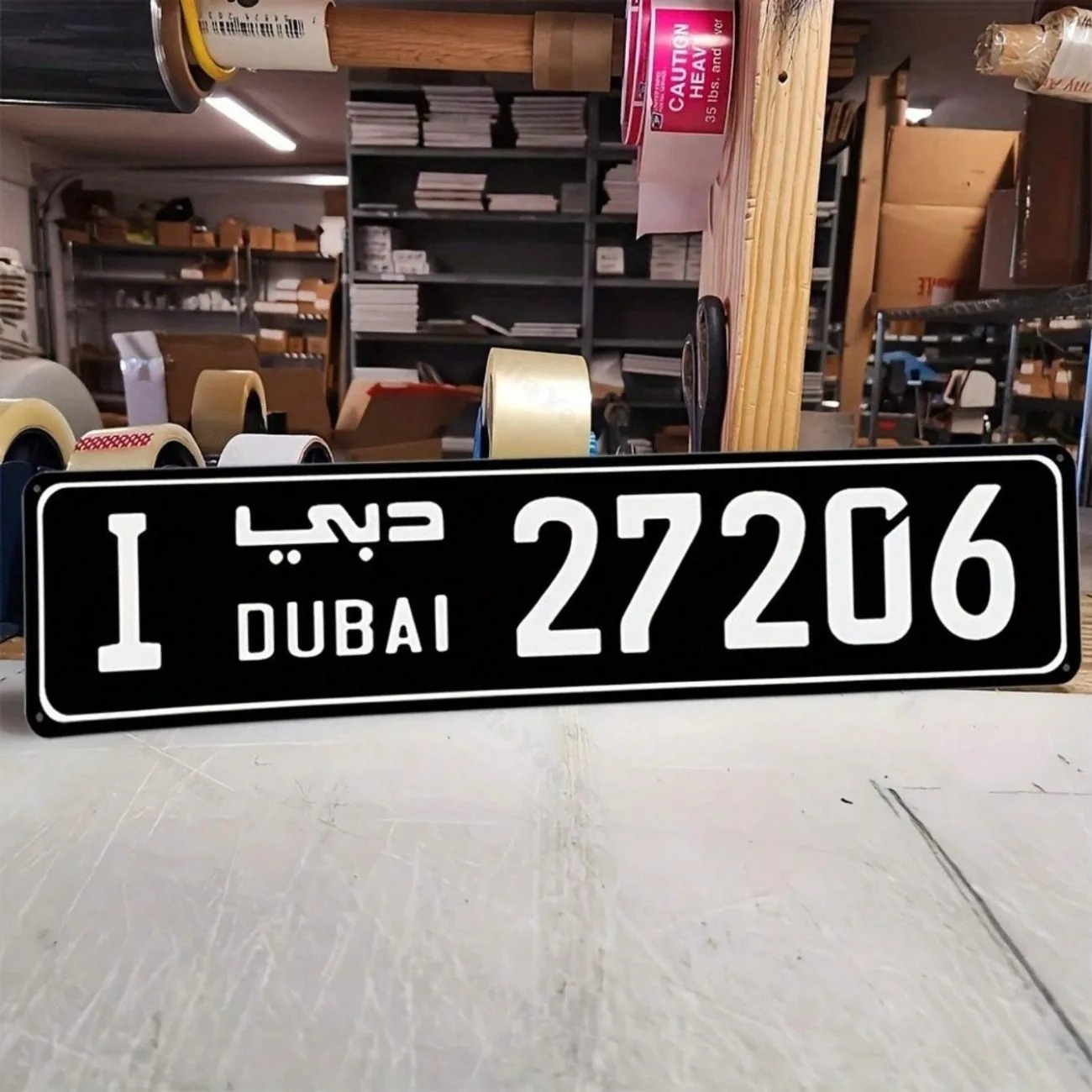 Insegna stradale in alluminio  - Car Accessories In Dubai recensione e prezzo