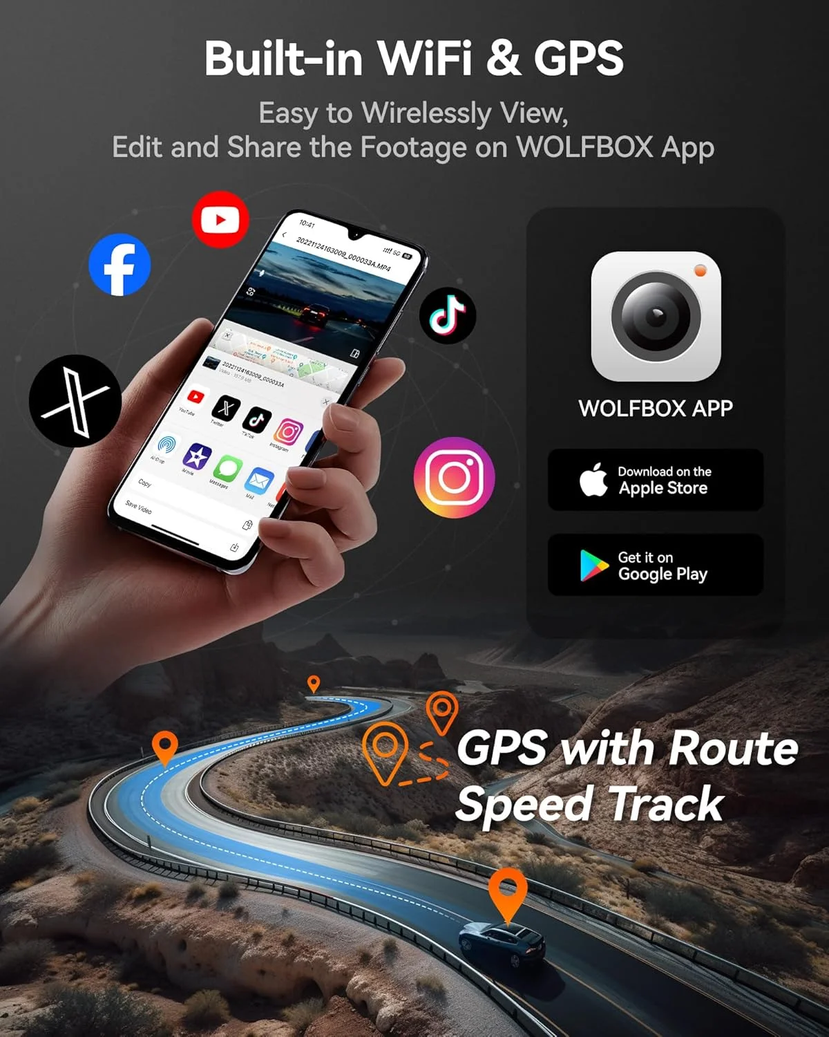 I07 Telecamere per Auto 4K a 3 - Car Dash Cam recensione e prezzo