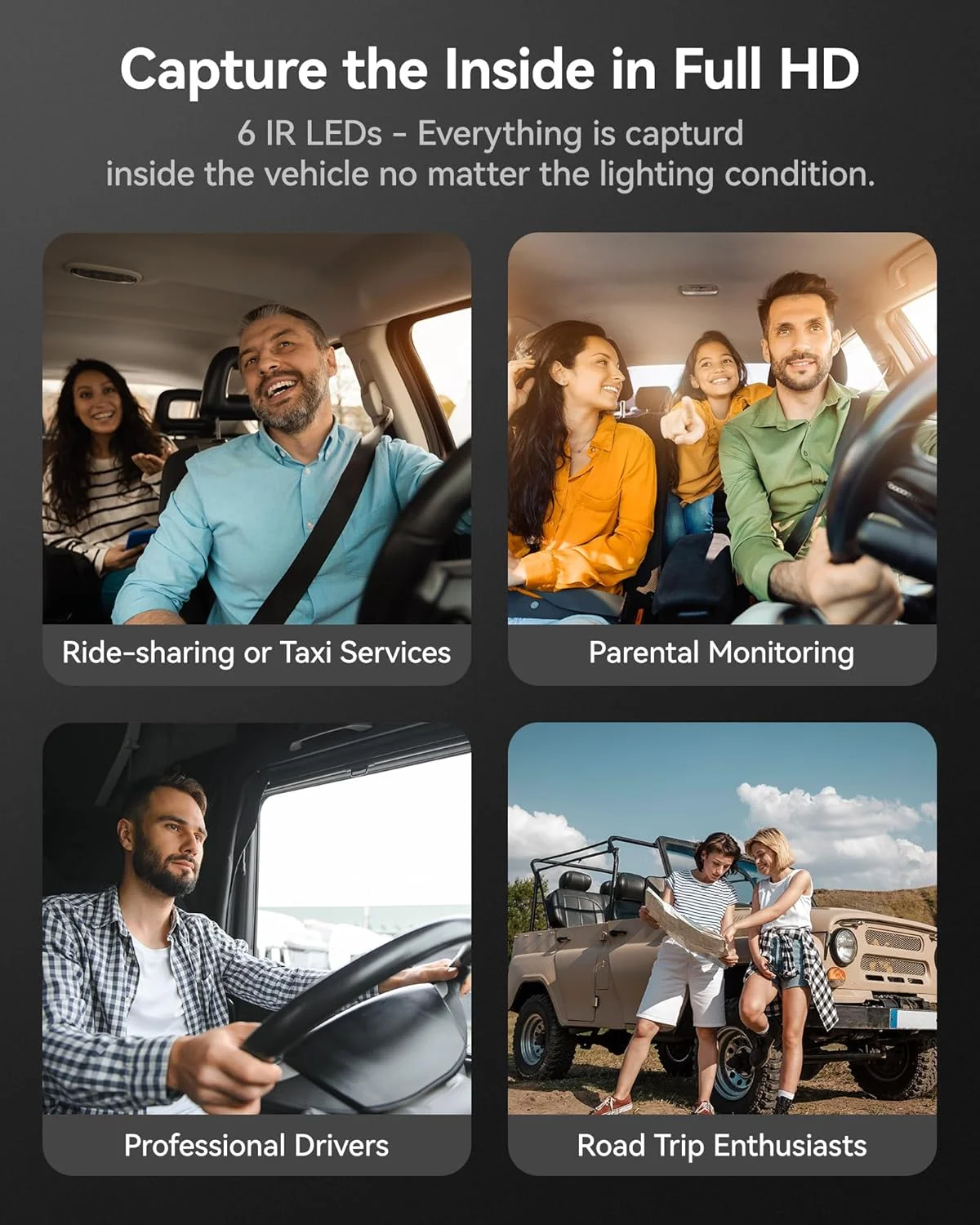 I07 Telecamere per Auto 4K a 3 - Car Dash Cam recensione e prezzo