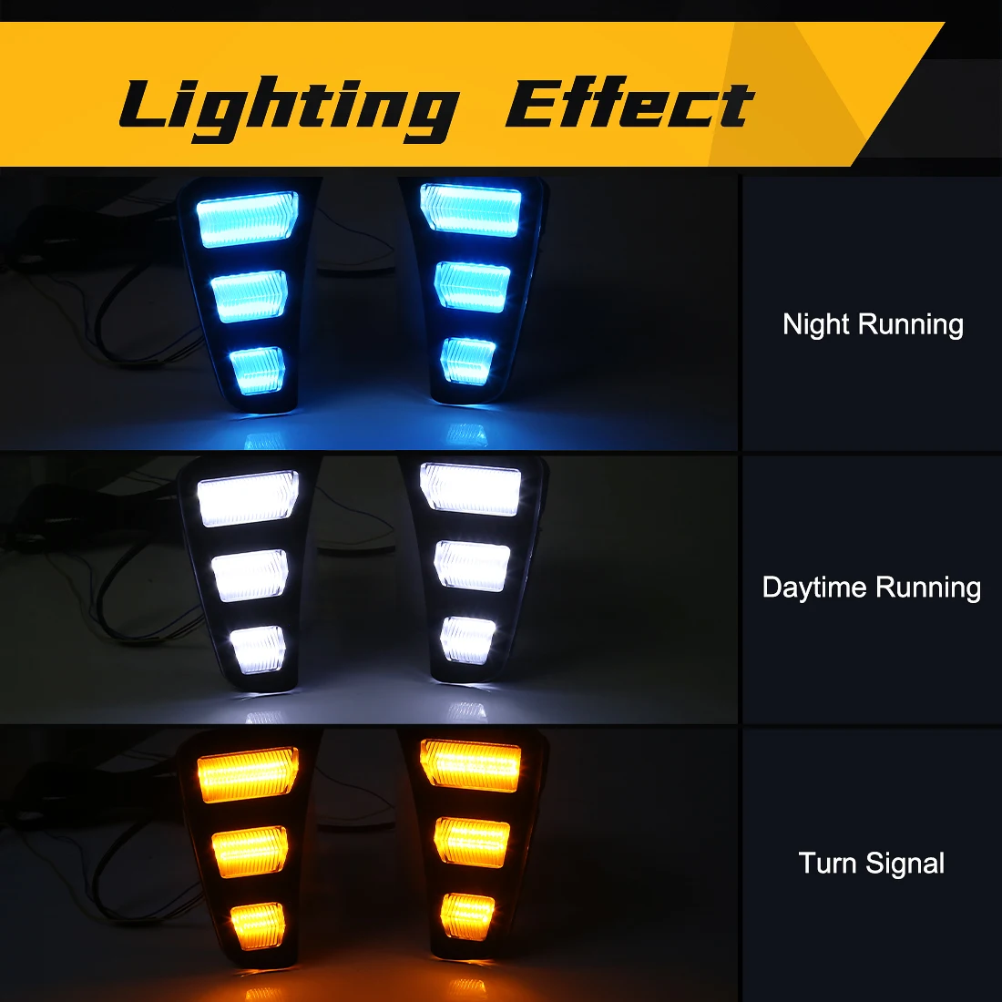 Auto LED Luce di marcia diurna - Car Accessories For Road Trip recensione e prezzo