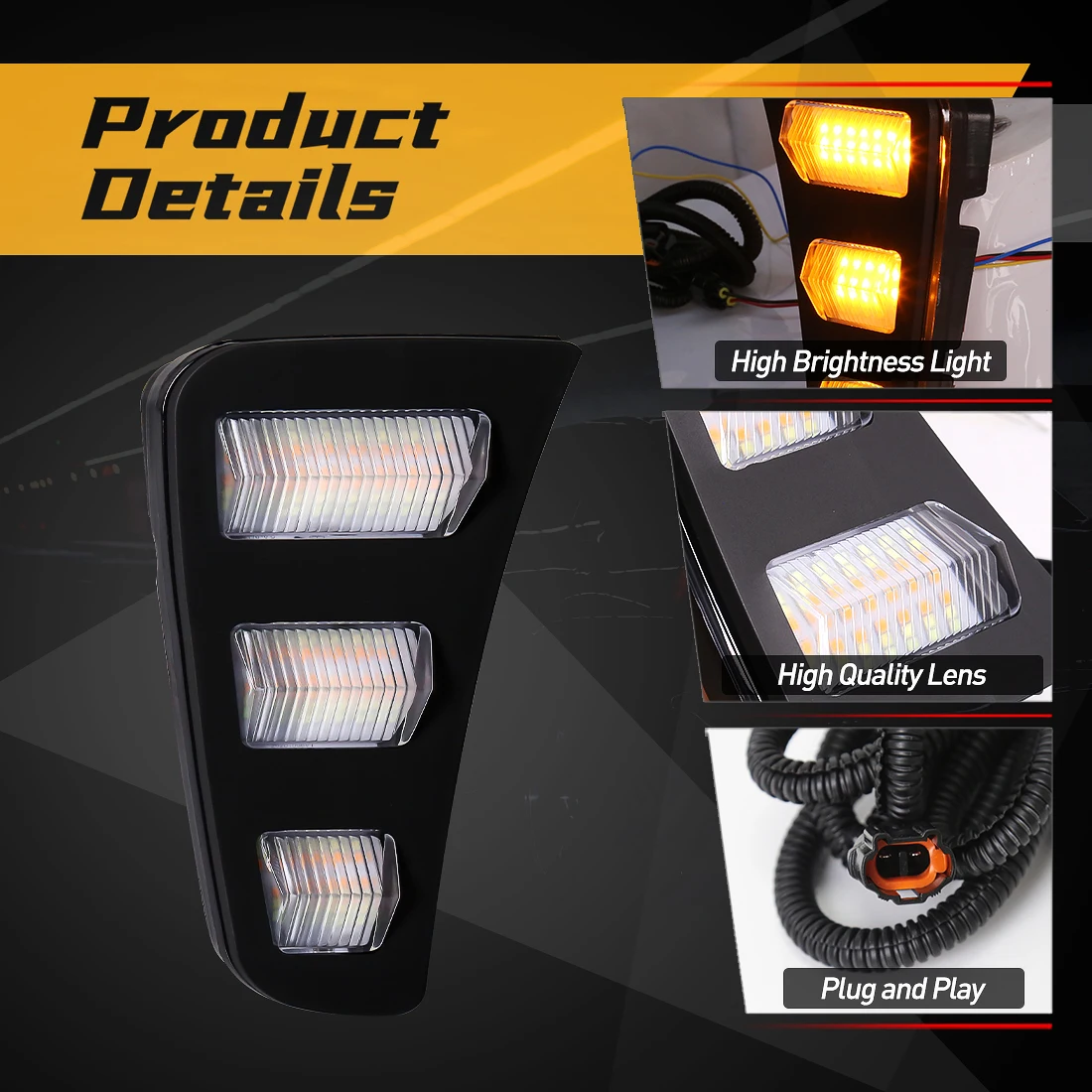 Auto LED Luce di marcia diurna - Car Accessories For Road Trip recensione e prezzo