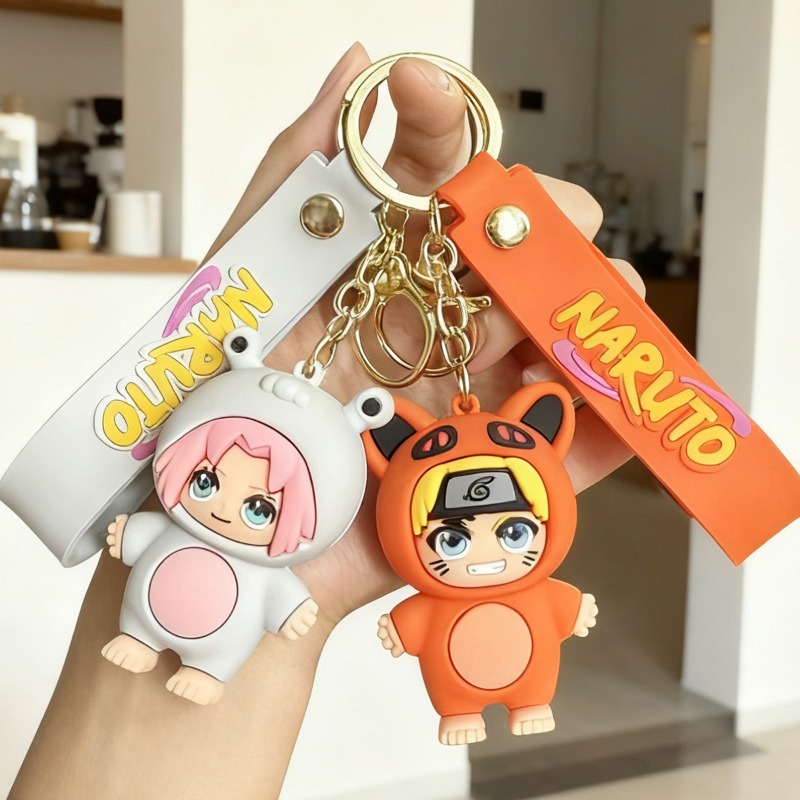 Nuovo Portachiavi Cartoon Naru - Car Accessories Parts recensione e prezzo